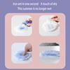 Three-Layer Fiber Ultra-Fine Waterproof Breathable Breast Pad Anti-Overflow Maternity Care Pad Baby Feeding 4
