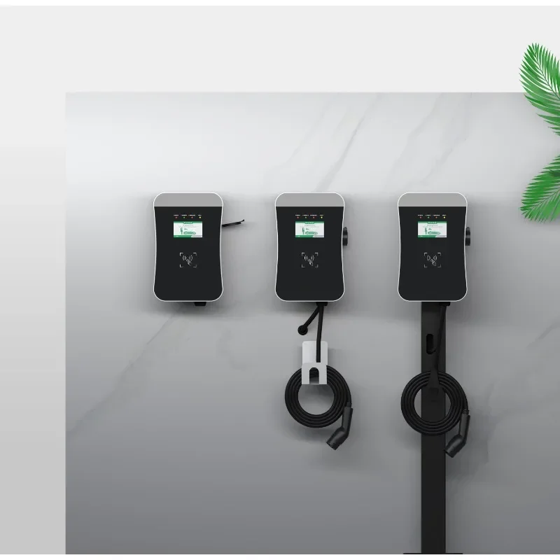

Solar Charging Type 2 7kw Ac Ev Charging Station Electric Car Wallbox Chargers