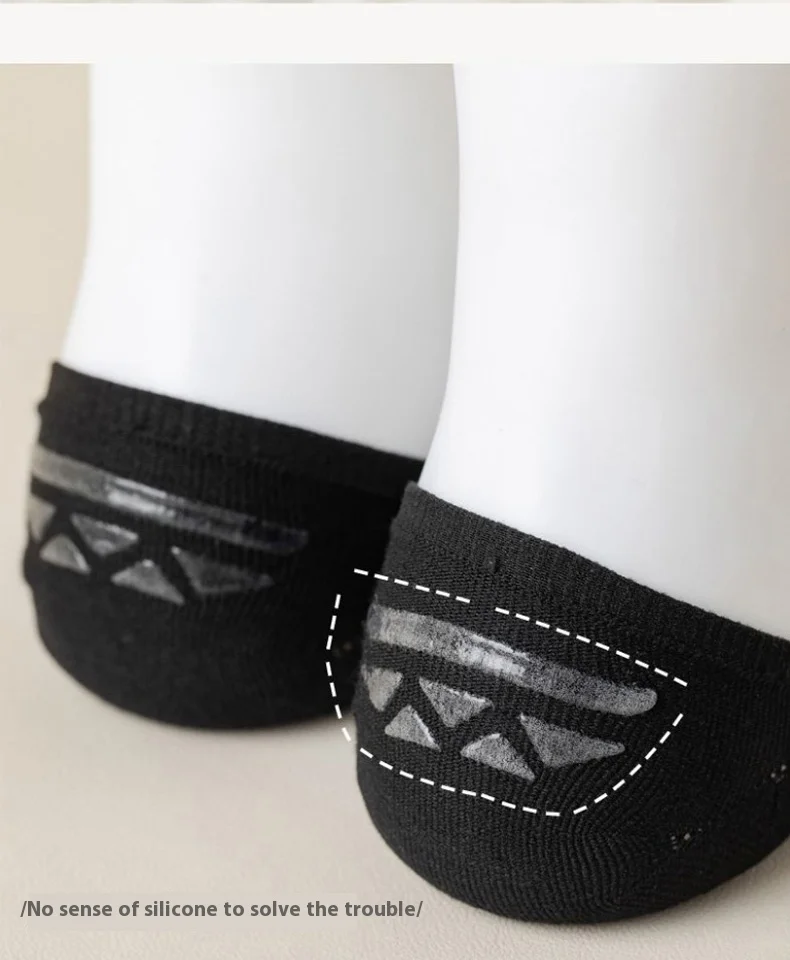 8-fache Damen-Bootssocken für Frühling/Sommer, atmungsaktiv, dünn, unsichtbar, multifunktional, geeignet für Sport und Freizeit – Detail 8