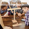Creative Wooden Hook Ring Game Fast-paced Bar Drinking Interactive Two-player Battle Toss Game Adult Children Family Party Toy 4
