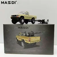 Hilux Single row four-wheel drive All-terrain Pickup Truck Military Vehicle Die-casting Metal Mixed Color Other Metal Military 1