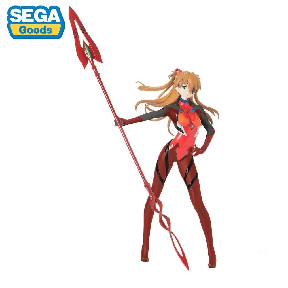 

In Stock Original Sega Eva Asuka Langley Soryu Neon Genesis Evangelion Pvc Anime Figure Model Collectible Toys Ornaments Gift