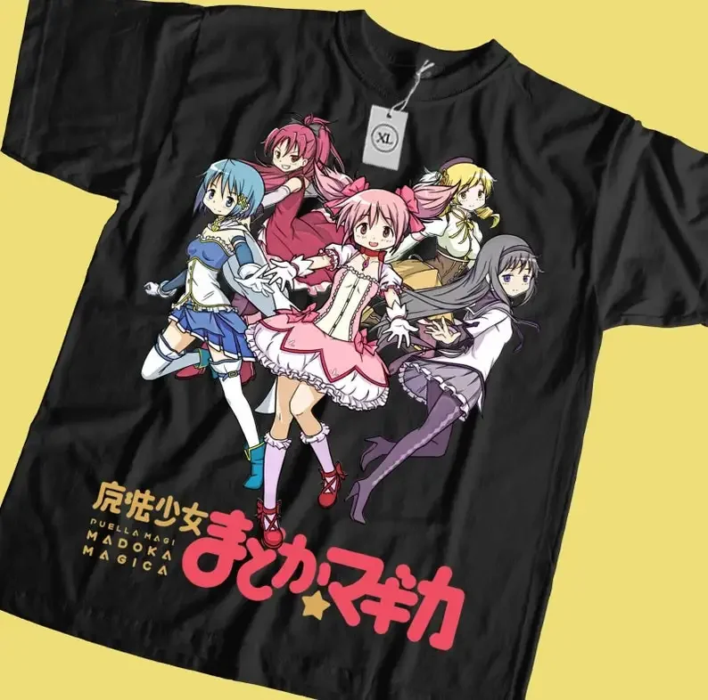 

Unisex Magical Girl Shirt, Madoka Shirt, Madoka Magica Shirt, Kawaii Shirt