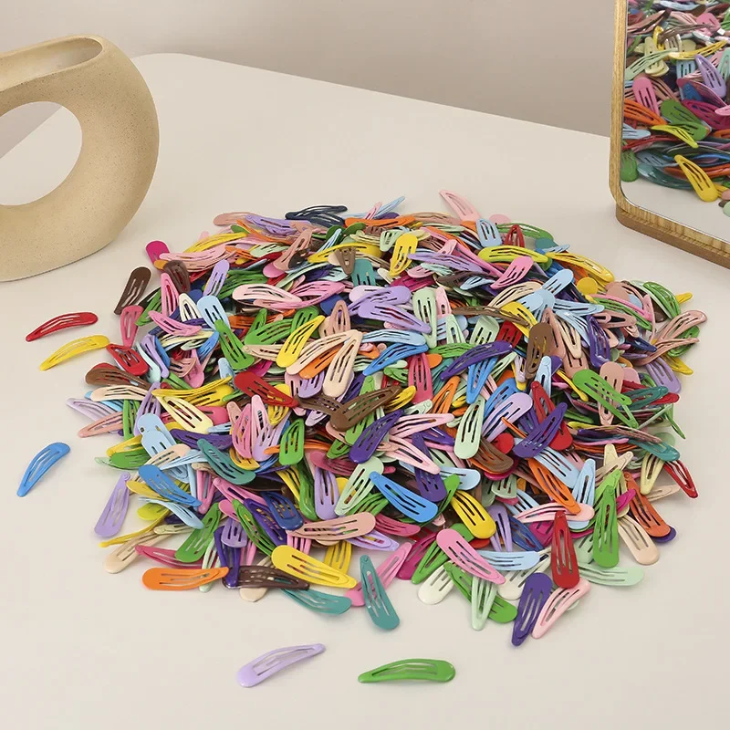 

30Pcs/Set New Women Girls Cute Colorful Waterdrop Shape Hairpin Sweet Hair Clips Barrettes Slid Clip Fashion Hair Accessories