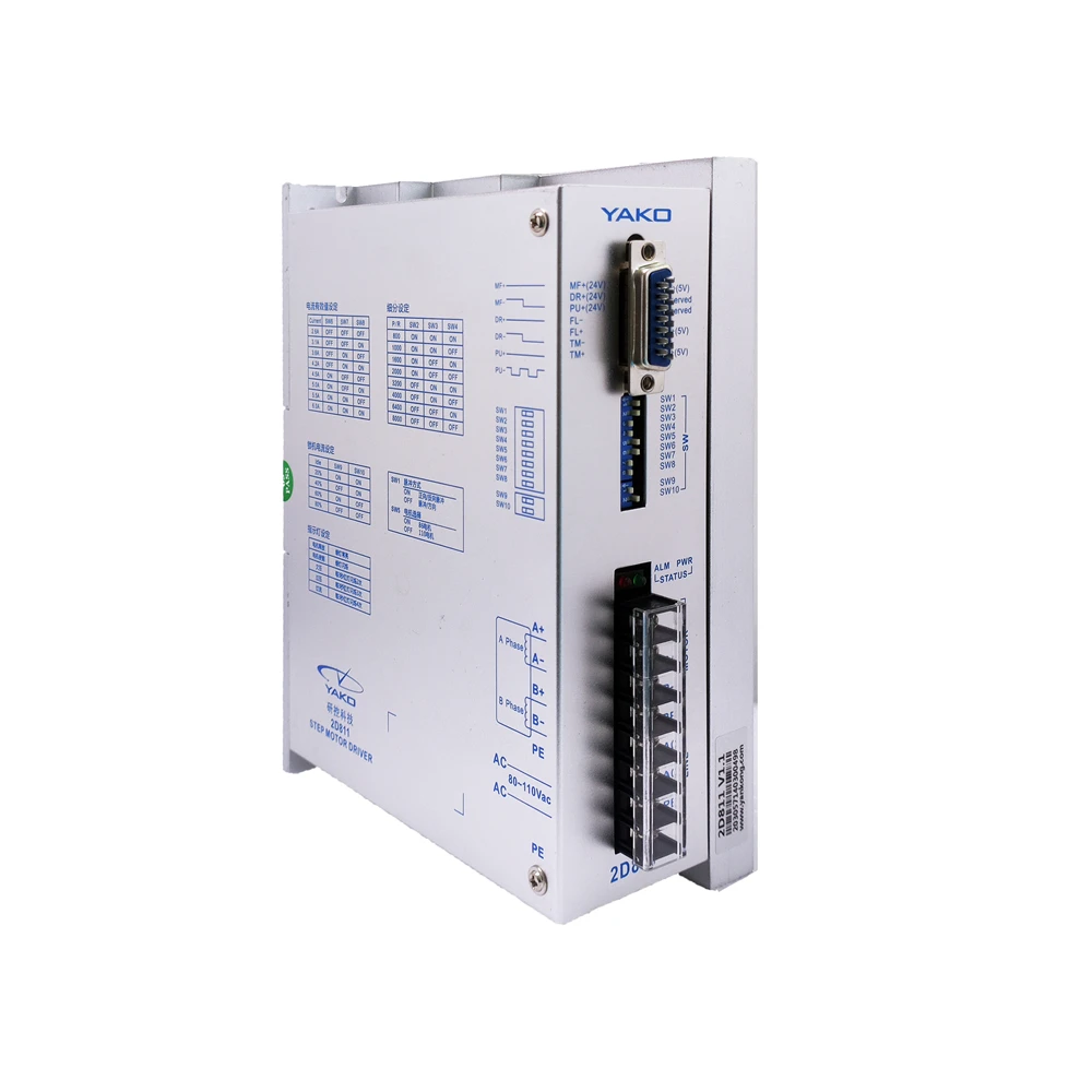 CNC 스텝퍼 모터 드라이버, YAKO 2D811, 2 상, 신제품 및 