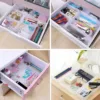 Kitchen Drawer Organizer Expandable Silverware Organizer/Utensil Holder And Cutlery Tray Spoon Cutlery Storage Zippe Bags 4