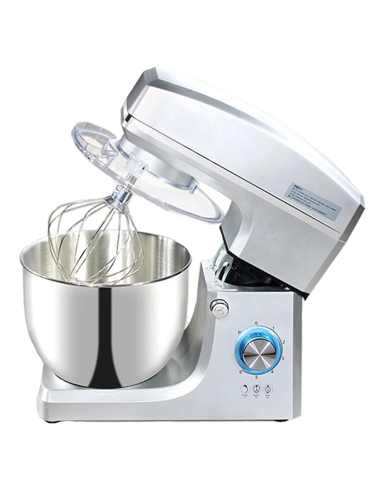 Commercial electric 7L Kitchen Food Stand Mixer Blender Cream Egg Whisk Cake Dough Kneader Bread Maker Stainless Steel Bowl 5