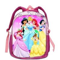 Disney New Children Bag Backpack Kindergarten Schoolbag Princess Cosplay Backpack Girl Cartoon Wholesale Kids Bag Rugzak Rugtas 5