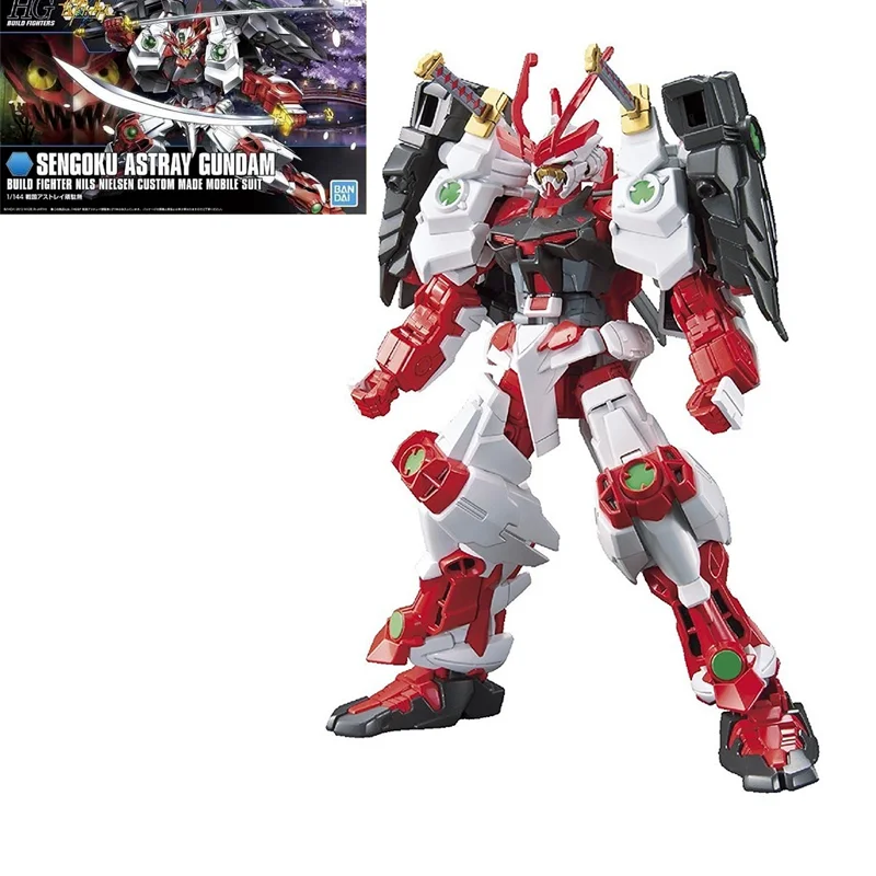 

Original Genuine Assembled Model HGBF 1/144 Sengoku Astray Gundam Gunpla Action Anime Figure Toy Mobile Suit NEW For Children