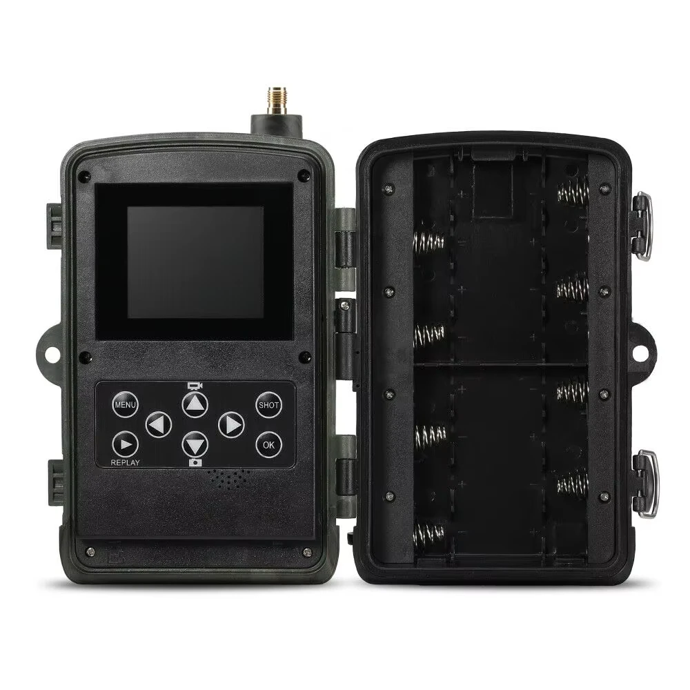 Free APP Cloud Service 4G Trail Camera 4K Live Broadcast Wildlife Hunting Surveillance Cellular Wireless Cameras HC801Plus 30MP 4