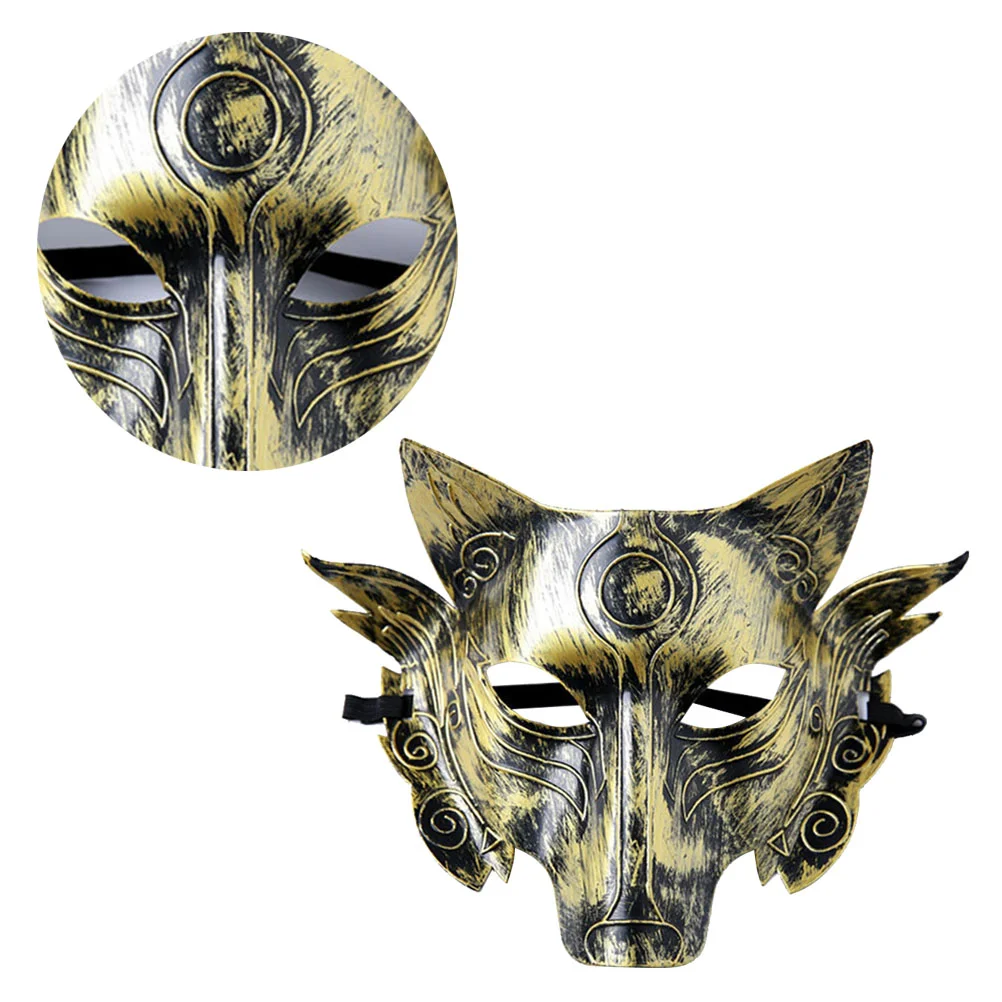 

4pcs Wolf Costume Vintage Full Simulation Costume Prop for Men Supplies