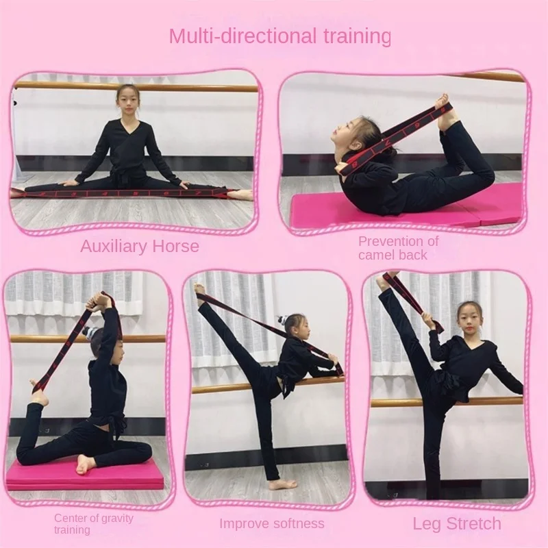 Elastic Band Yoga Open Shoulder Female Resistance Training Equipment Segmented Digital Stretching Band Adult Section 11 yoga resistance bands