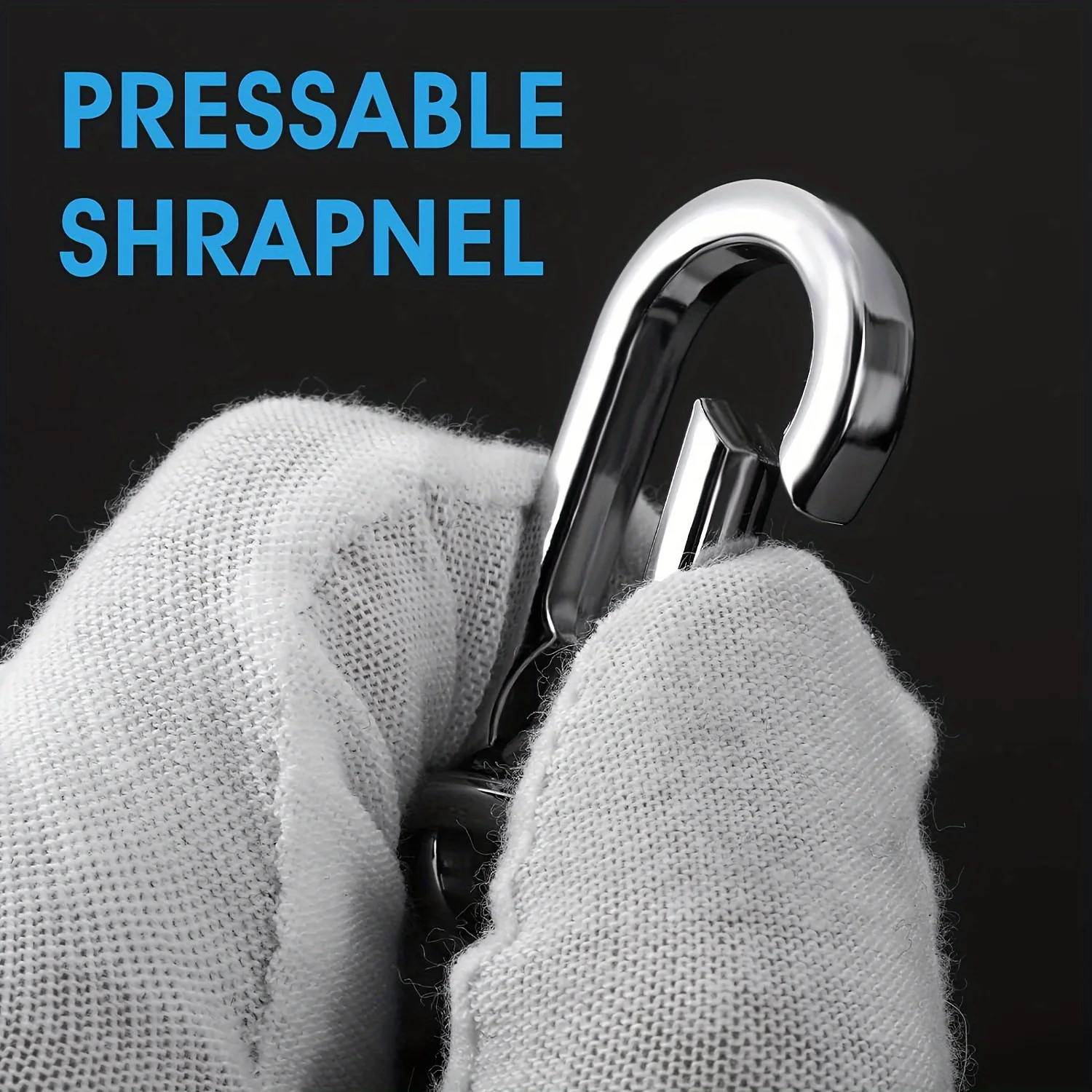 Carabiner Clip Keychain 4Pcs for Car Keys