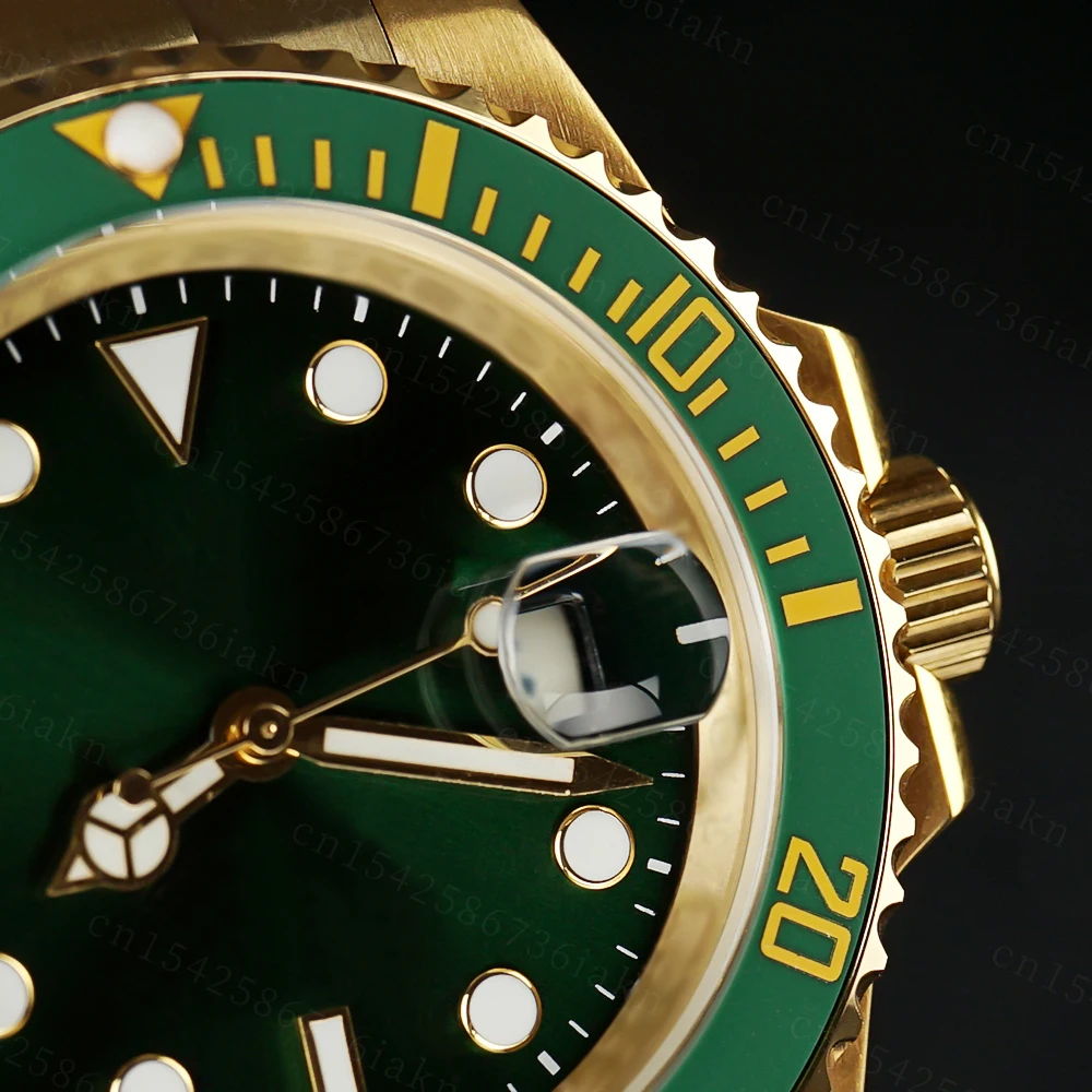2022 Fashion New 40mm Men's Leisure Sports Sapphire Mirror Stainless Steel Material Waterproof Automatic Mechanical Watch