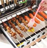 Electric Barbecue Machine 220V Electric BBQ Grill Smokeless Automatic Rotation Home Party Kebab Meat Skewer Grilling Machine 4