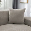 Jacquard Sofa Cover For Living Room Slipcovers Stretch Polar Fleece Armchair Protector Elastic L Shaped Sofa 1/2/3/4 Seater 5