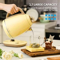 K740 Electric Kettle with Temperature Control, 12H Keep Warm, Quick Boil, Stainless Steel Hot Water Boiler for Tea Coffee Milk 2