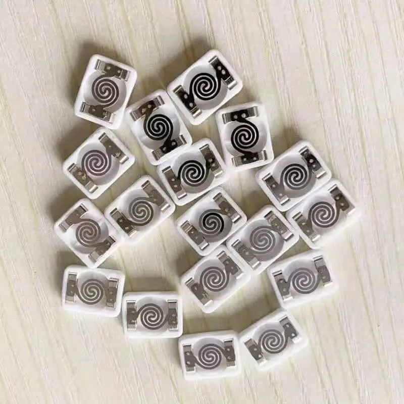 5pcs 13mmx10mm Ceramic Chip Heating Head Wire Element For USB Rechargeable Electronic Lighter Replacement Repair Inner Parts 5