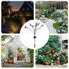 Butterfly Garden Lights 2 Pieces Butterfly Ground Light Lawn Light Butterfly Lamp Solar Power Landscape Light Outdoor 7 Light 5
