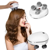 Wireless Smart Scalp Massager with 3D Kneading Silicone Heads & Long Battery Life