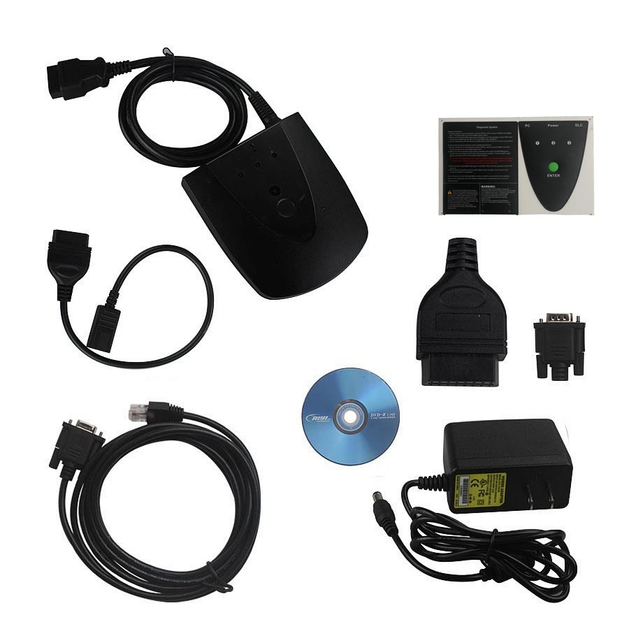 Hoge Kwaliteit V3.104.24 & Dubbele Pc Board & Usb Naar Rs232 Bull Adapter Scanner Voor Honda Hds Hem Auto Diagnostisch Hulpmiddel Gratis Verzending