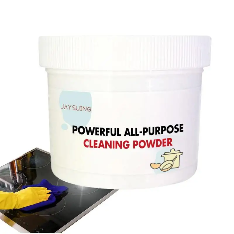 

All Purpose Cleaning Powder Kitchen Grease and Heavy Oil Stain Cleaner Effective and Powerful Cleaning Powder for Cookware Stove