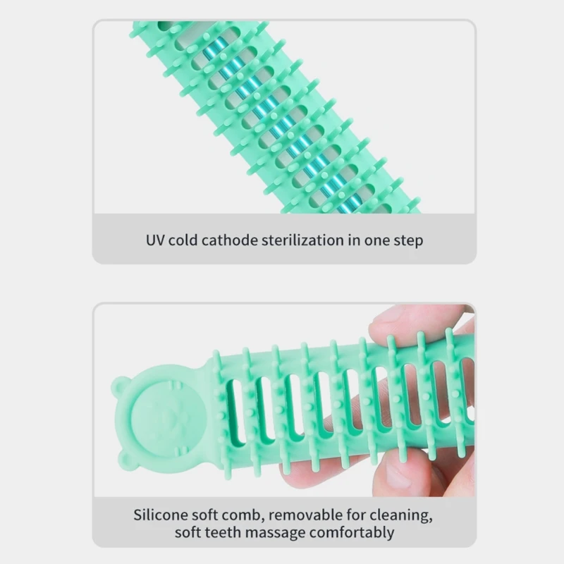

Прямоугольная изогнутая расческа для кошек и собак Msaaage/щетка для чистки из АБС-пластика со стерилизацией