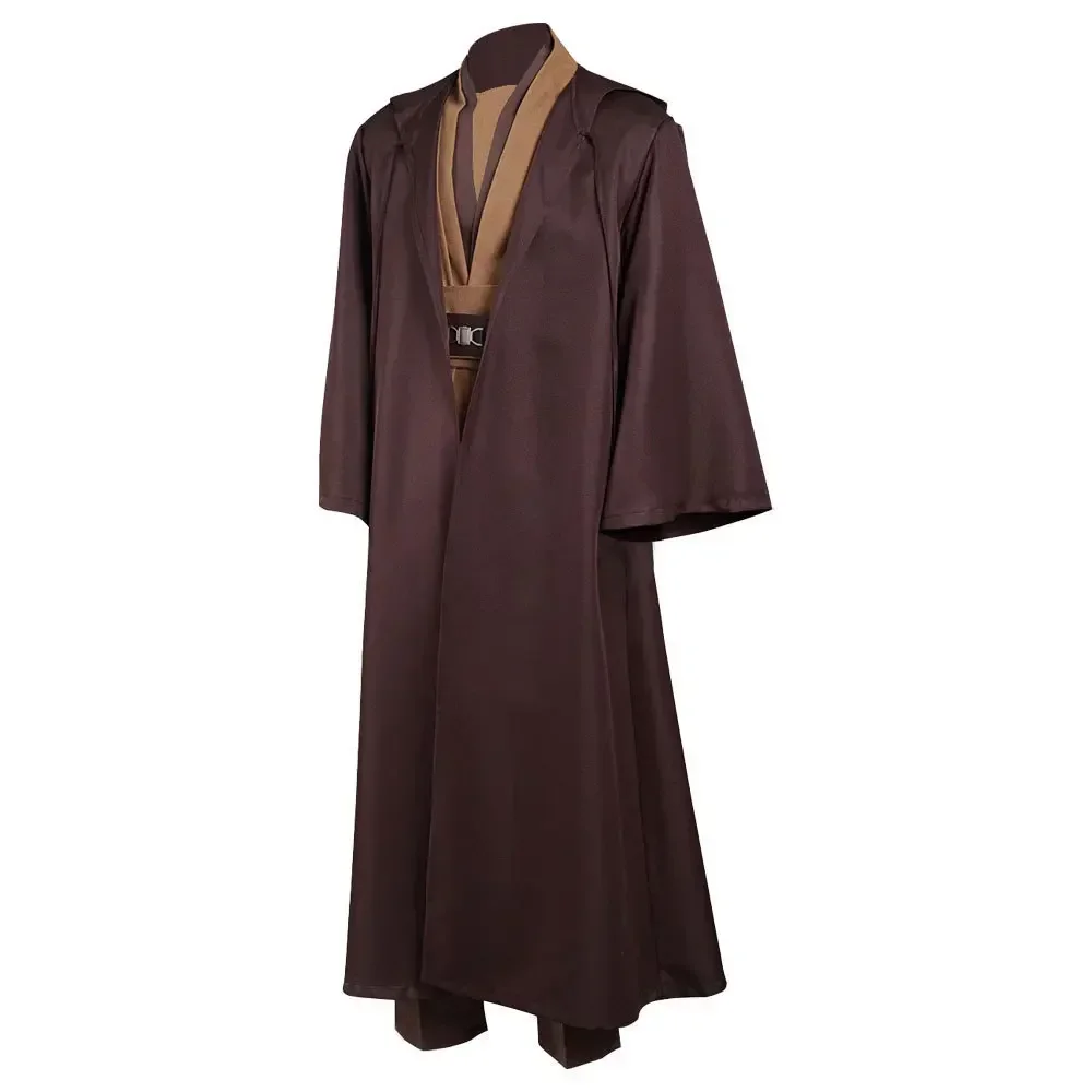 High Quality Soft Polyester Wars Halloween Jedi Role Playing Costume Obi-Wan Kenobi Cos Costume Star Female Apparrel