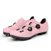 Pink Cycling Shoes women Mtb Cleat Shoes Outdoor Mountain Bike Flat Pedal Shoe Breathable Light Racing Speed Bicycle Footwear 2