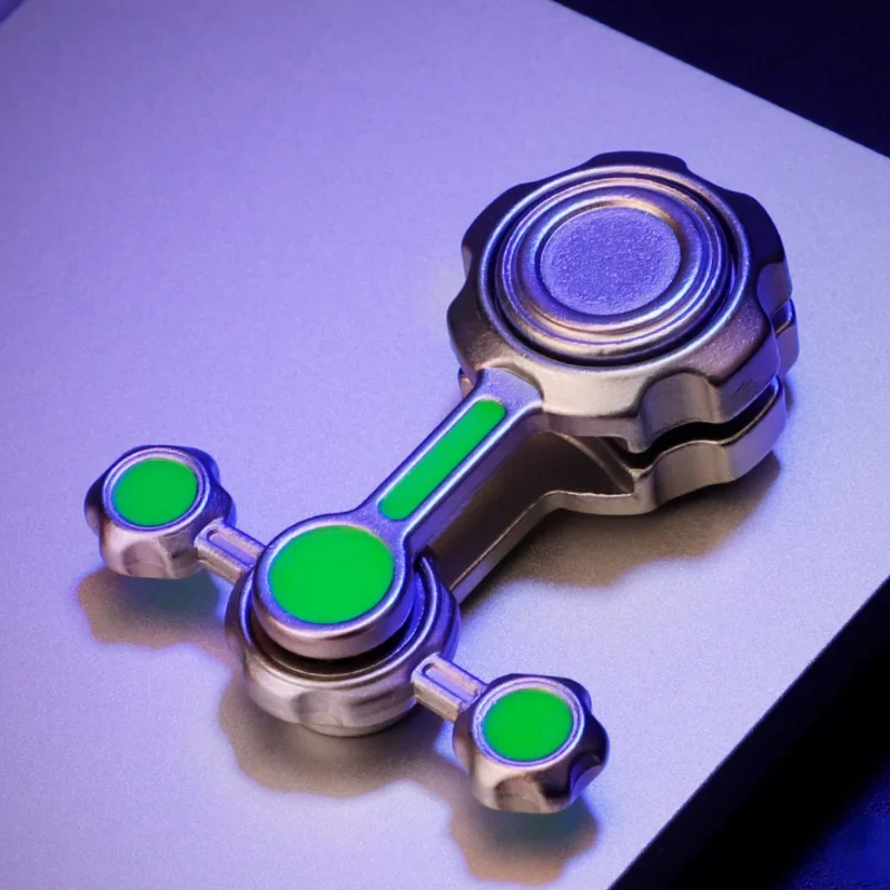 Fidget Spinner Toys Metal Chaos Pendulum Double Pendulum Hand Fingers Gyro Antiestres for Children Adults EDC