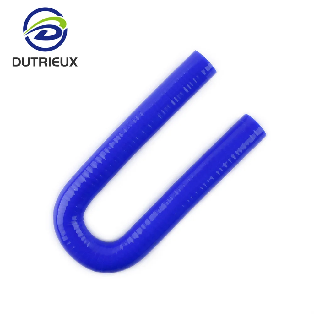 일반 실리콘 냉각수 인터쿨러 파이프 튜브 호스, 180 도 엘보 ID 54mm 길이 170mm, 3 겹 11 색