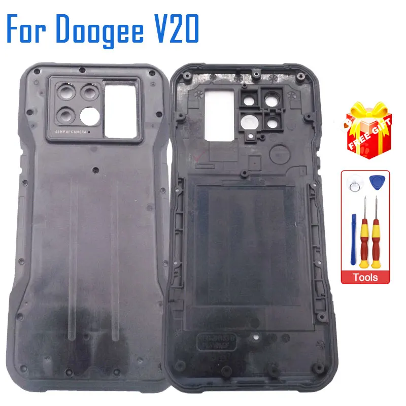 

DOOGEE V20 Bottom Case New Original Battery Cover Back Cover Housing Bumper Back Cover Replacement Accessories For Doogee V20