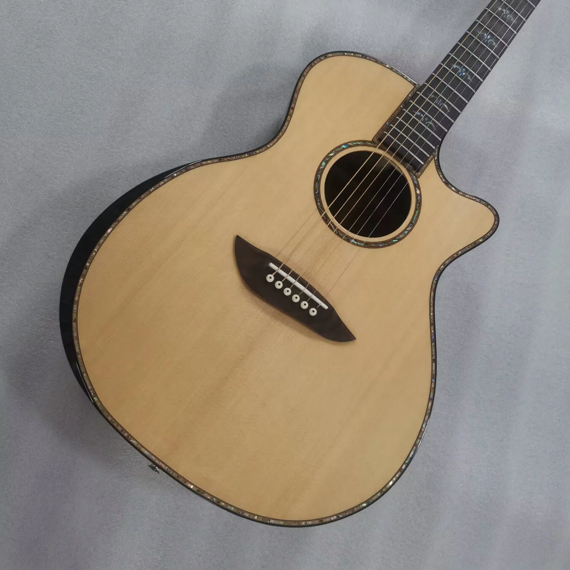 Byron Grand Auditorium acoustic guitar custom 914ce guitar armrest