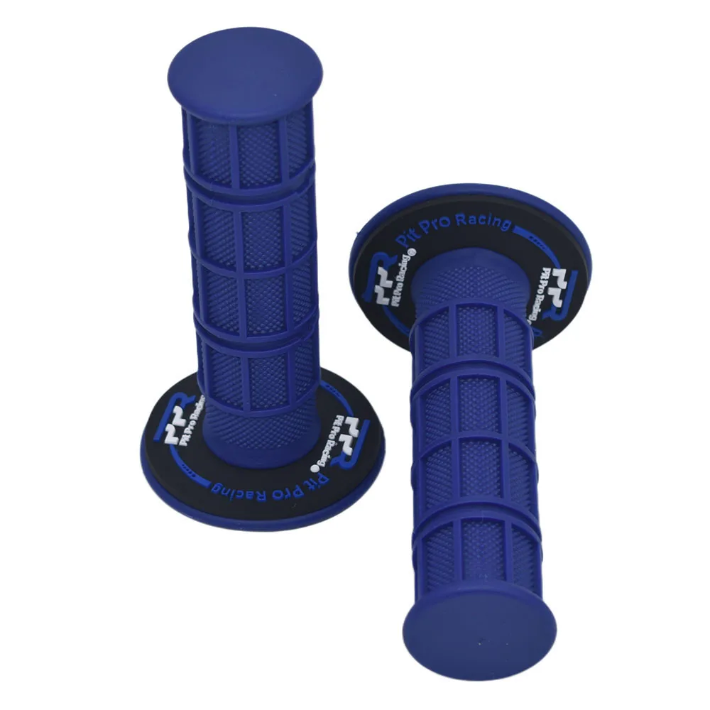 Vibrant Multi-Color Dirt Bike Handle Grips - Soft and Durable