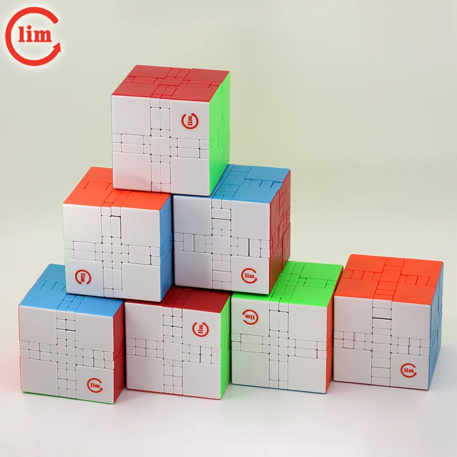 

FS LimCube Big Master Mixup Cube FangShi Logic Puzzles Stickers Stickerless Professional Educational Wisdom Toy Game антистреси