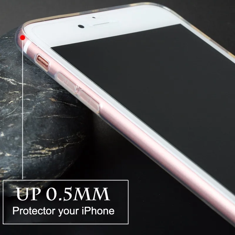 Premium Transparent Soft TPU Bumper Case - High Quality Clear Protective Cover