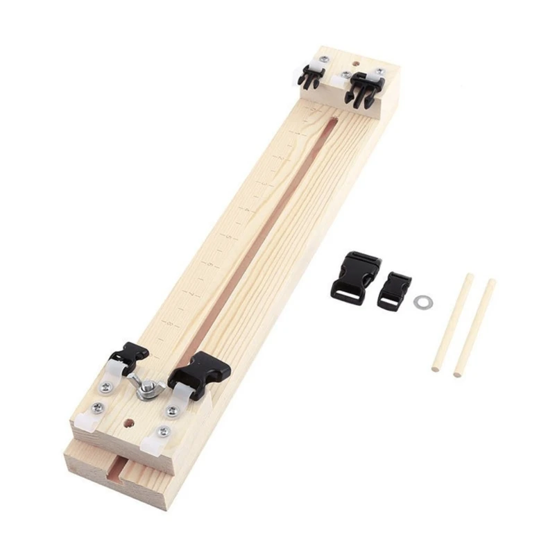 Adjustable Wooden Paracord Bracelet Maker Kit