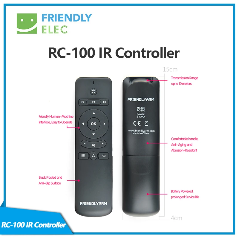 

RC-100 IR контроллер для NanoPC T6 andriod TV