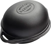 Cast Iron Bread Pan | Bake sourdough bread, grill steaks and cook stews | Seasoned 1