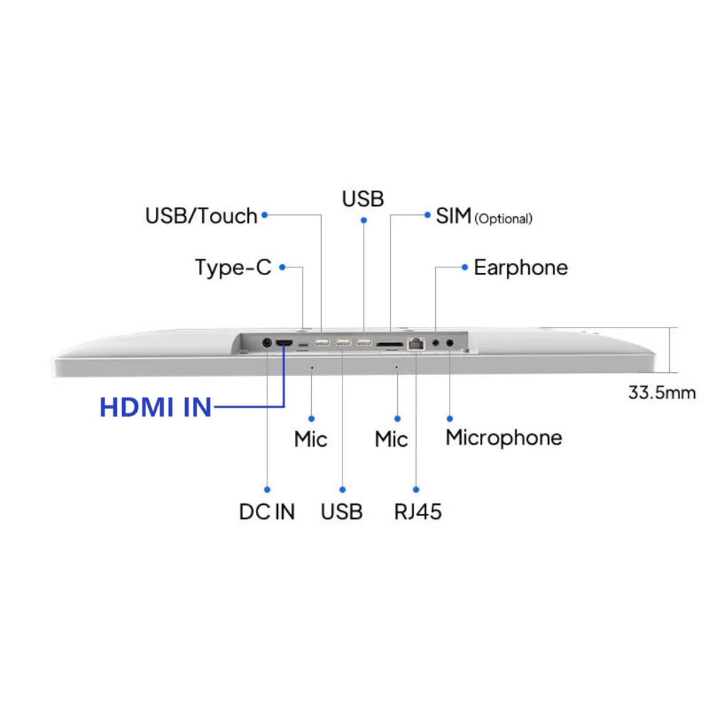  ڸ FHD  ũ  º, 21.5 ġ  ޸, HDMI Է, ȭƮ ÷ ÷, VESA RJ45, ȵ̵ 12
