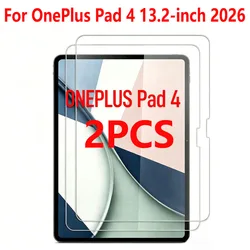 Enhanced Tempered Glass Screen Protector - 2 Pack, 13.2 - inch HD Damage - Proof Film (2PC - Oneplus Pad 4)