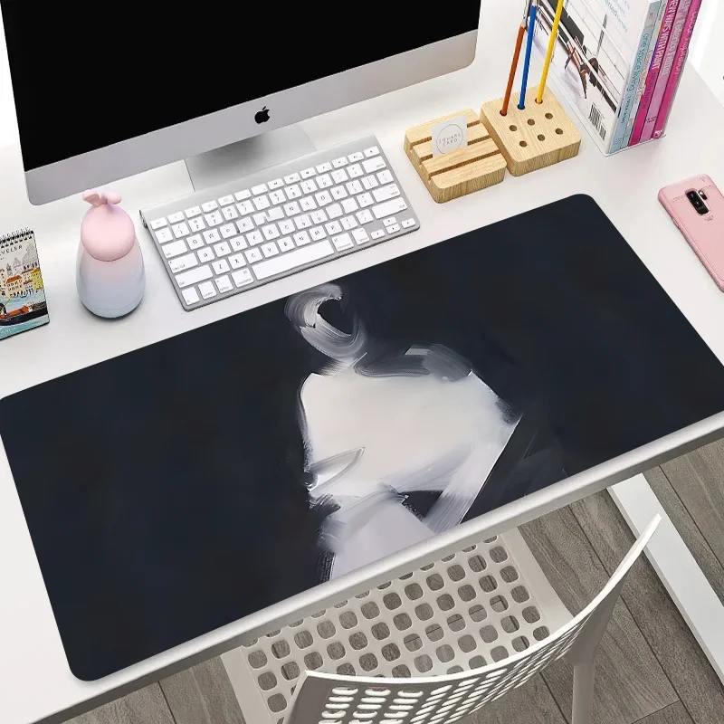 Oversized Abstract Art Gaming Mouse Pad - Desk Mat for Gamers and Workstations