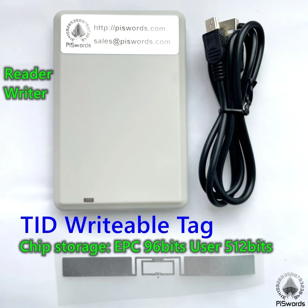 UHF TID Changeable 18000-6C Dry Inlay Tag ISO18000 6C TID EPC Writable Modifiable ReWritable Alterable Lable rfid tags stickers