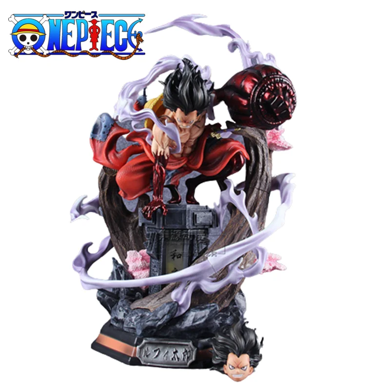 

One Piece Аниме Модель GK Gear четвертая Обезьяна D Luffy экшн-фигурка 28/26/38/40/50 см Статуэтка из ПВХ негабаритные коллекционные игрушки Figma