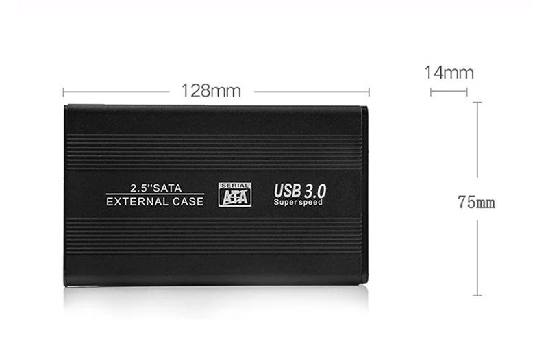 2.5 palec SATA HDD pouzdro na sata USB 3.0 SSD HD natvrdo pohon kotouč externí úložný ohrada skříňka USB 3.0 kabel TYPEC kolíček notebook