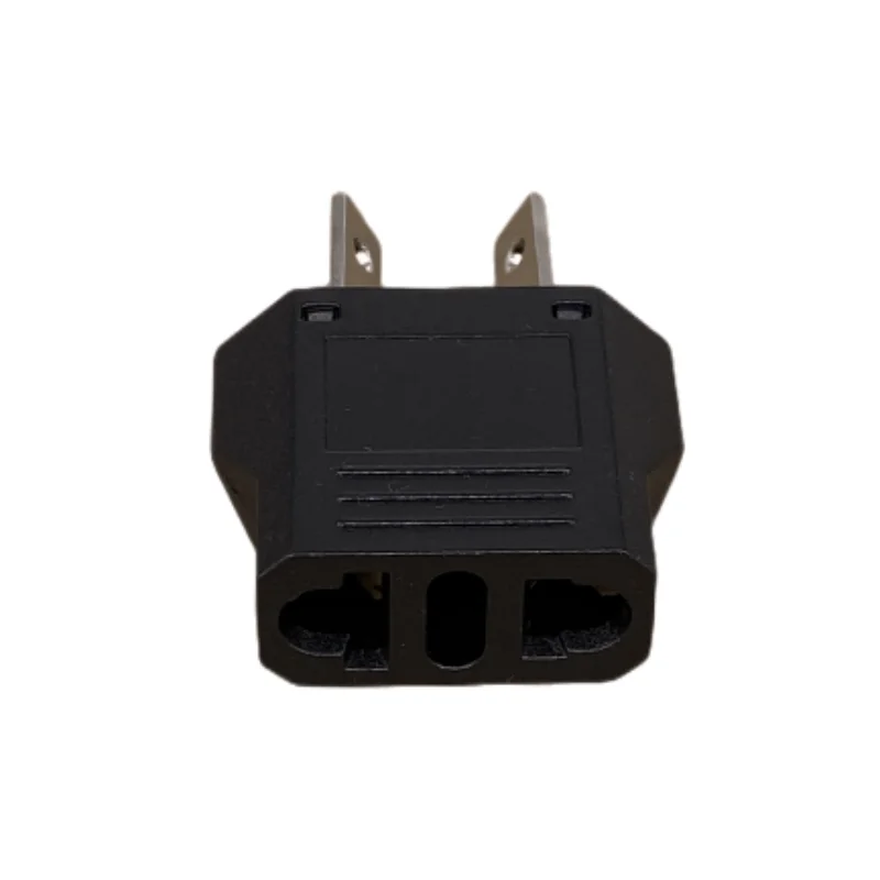 Black white mini portable 6A 125V/250V Australia new Zealand travel adapter plug AU 2 Pins small power plug type-C