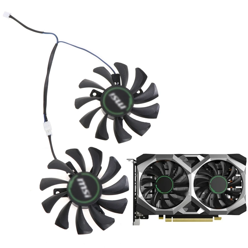 Fan Msi 1050 Ti Armor GTX 1050 Ti Fan Ha5510m12f-z 2pin Gtx1050 Ti
