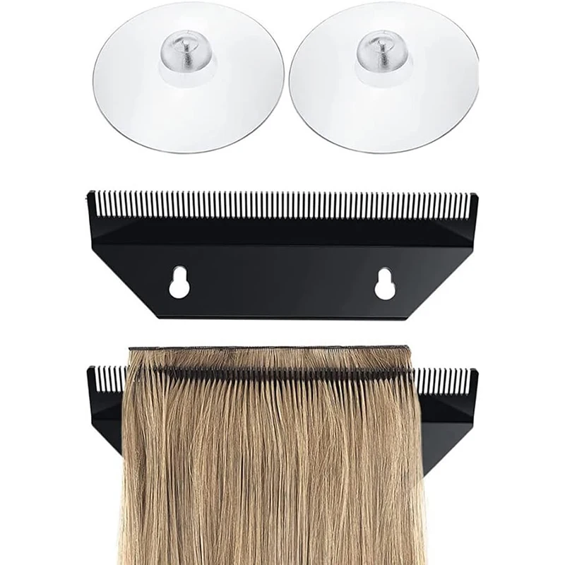 

Профессиональный пластиковый держатель для наращивания волос, органайзер, вешалка, вешалка для наращивания волос из бисера, Вешалка-держатель