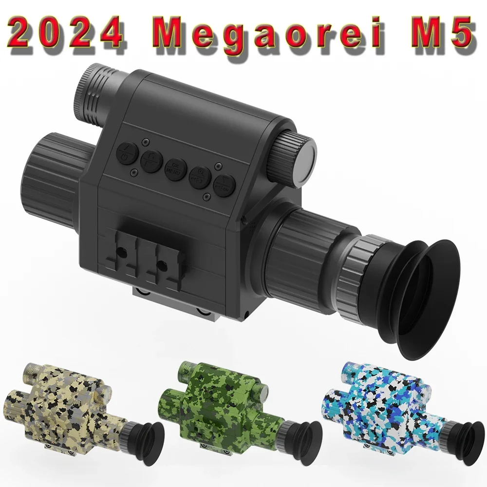 

Megaorei 5 Night Vision 1080p HD Hunting Camera Camcorder Portable Rear Scope Add On Attachment With Built-in 850nm 940nm IR