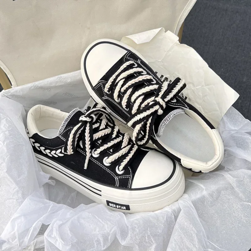Women shoes women sneakers casual shoes platform canvas shoes for youth girls